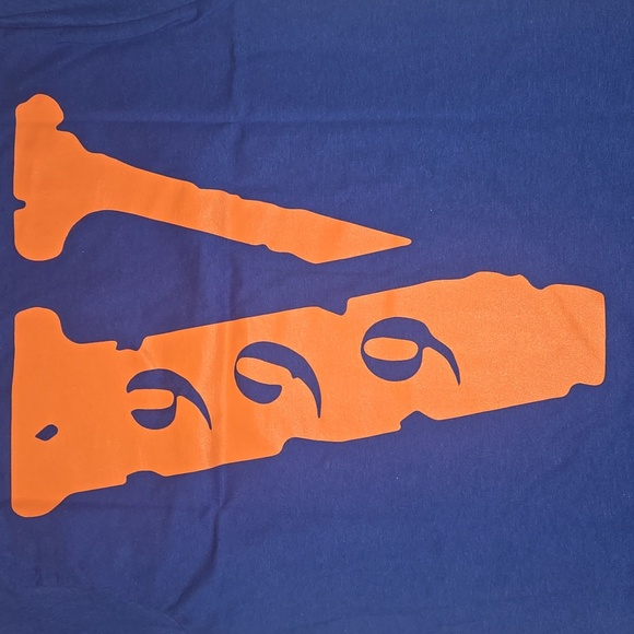 VLONE x Juice World Men's 999 T-Shirt Blue & Orange Size S NWT - Picture 7 of 9